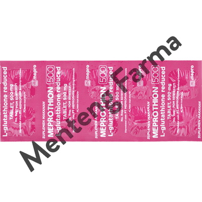 Meprothion 500 mg 10 Tablet - Suplementasi Kesehatan Kulit