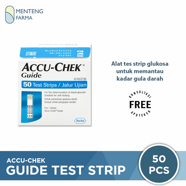 Accu-Chek Guide 50 Test Strip - Tes Strip Gula Darah