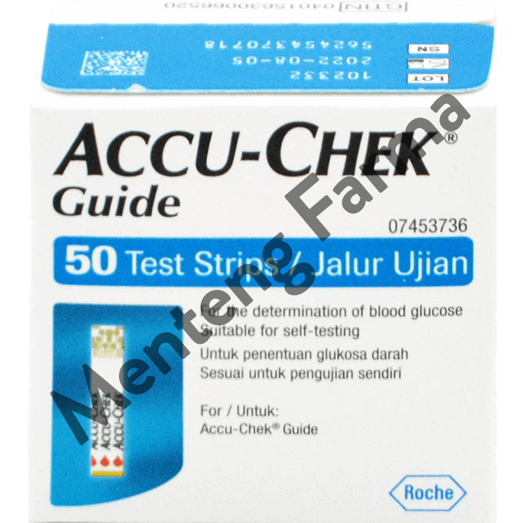Accu-Chek Guide 50 Test Strip - Tes Strip Gula Darah