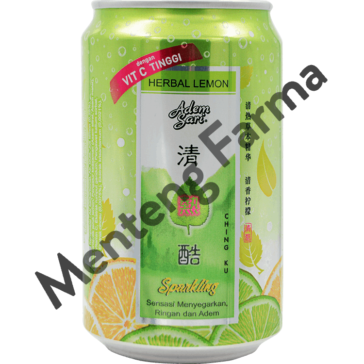 Adem Sari Ching Ku Sparkling Herbal Lemon 320 mL