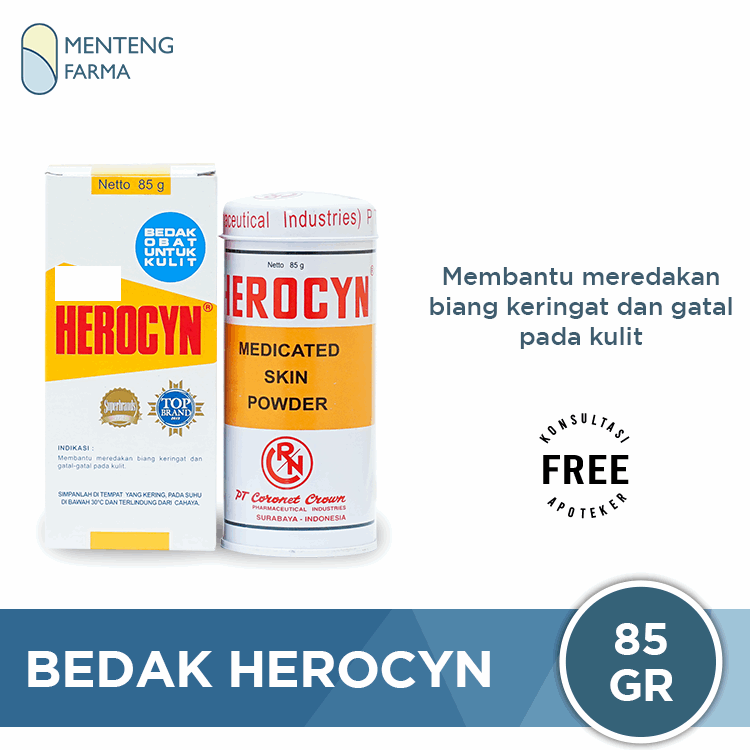 Bedak Herocyn 85 g