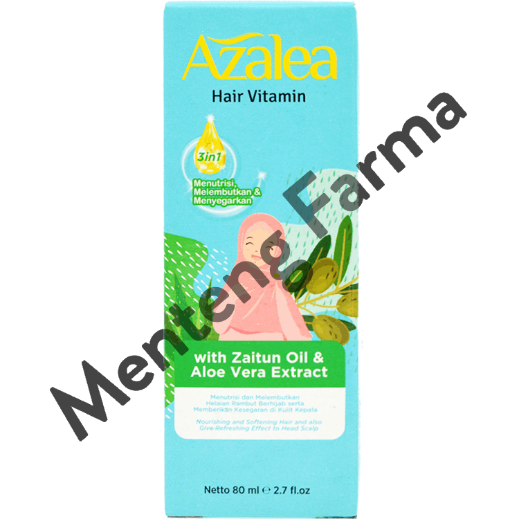 Azalea Hair Vitamin 80 ML - Menutrisi dan Melembutkan Rambut