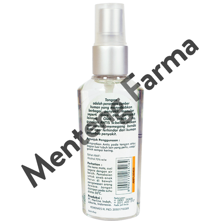 Antis Hand Sanitizer Spray 55 ML