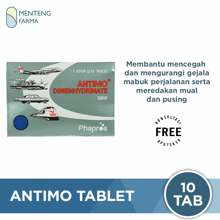 Obat Antimo Rame Antimo Tablet - Obat Pereda Mabuk Perjalanan – Apotek