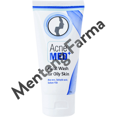 Acnemed Facial Wash for Oily Skin 50 Gr - Sabun Pembersih Muka Berjerawat