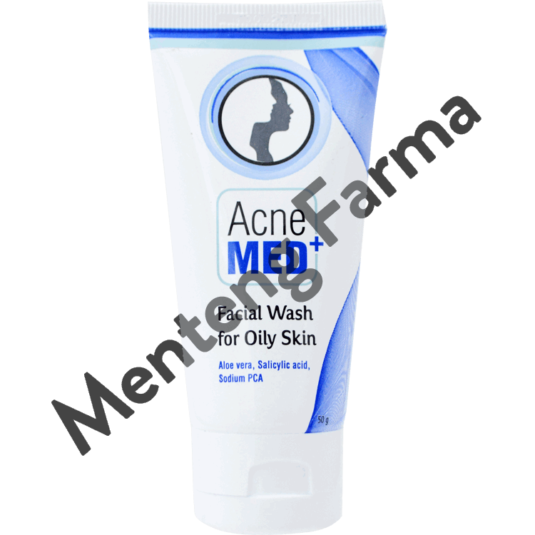 Acnemed Facial Wash for Oily Skin 50 Gr - Sabun Pembersih Muka Berjerawat