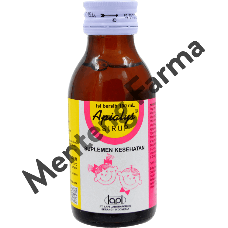 Apialys Sirup 100 mL - Asupan VItamin Penambah Nafsu Makan Anak