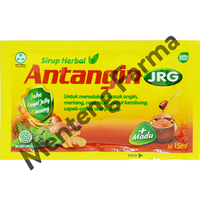 Antangin JRG Cair Sachet - Sirup Masuk Angin, Meriang, Mual, Pusing