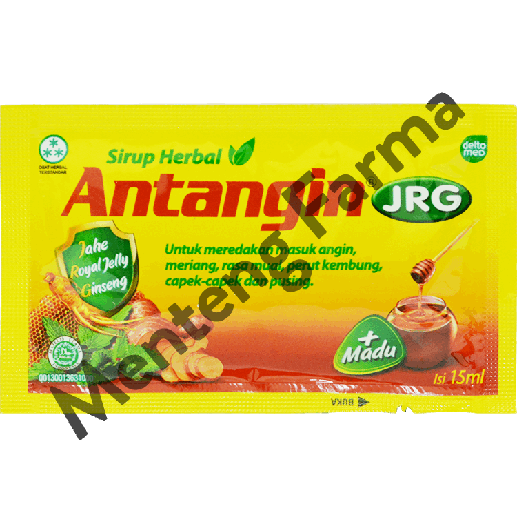 Antangin JRG Cair Sachet - Sirup Masuk Angin, Meriang, Mual, Pusing