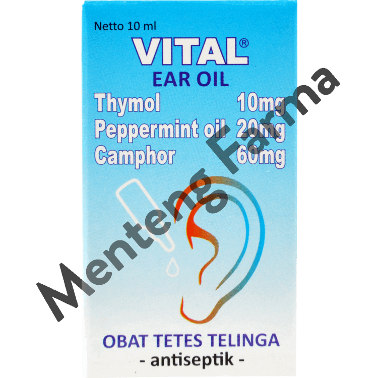 Vital Ear Oil - Obat Tetes Telinga Gatal dan Infeksi