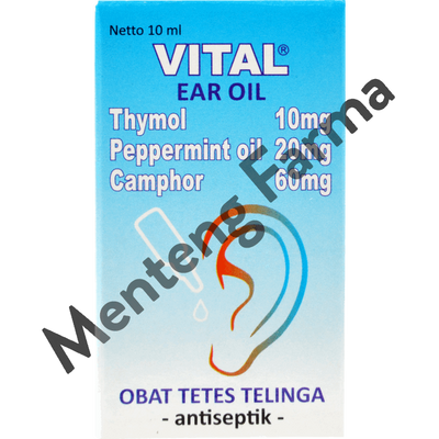 Vital Ear Oil - Obat Tetes Telinga Gatal dan Infeksi