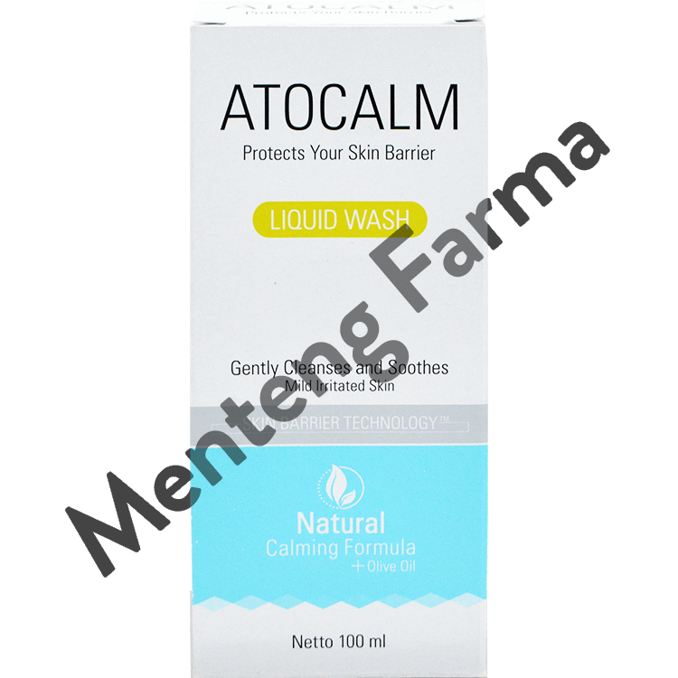 Atocalm Liquid Wash 100 ML - Pembersih Untuk Kulit Kering dan Sensitif