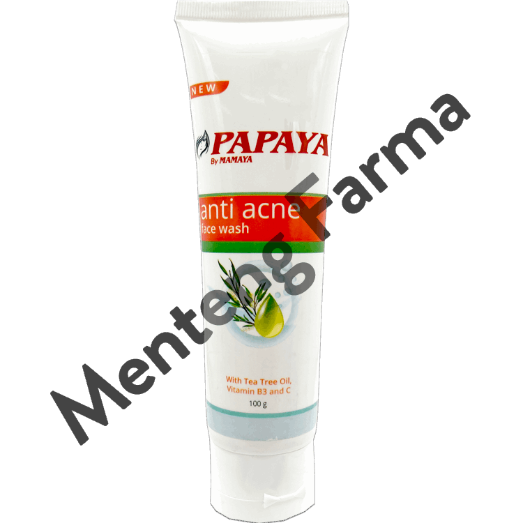 Sabun Papaya By Mamaya Anti Acne Face Wash 100 Gr