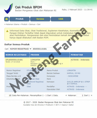 Actifed Plus Expectorant (Actifed Hijau)