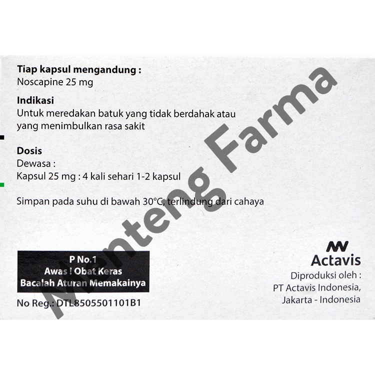 Actifed Plus Expectorant (Actifed Hijau)