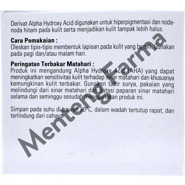 Glycore 8% Cream 10 g - Menyamarkan Kulit Gelap dan Flek Hitam