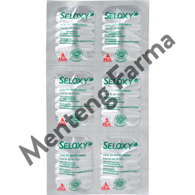 Seloxy 6 Kaplet - Vitamin A, C, E, Zinc dan Selenium - Menteng Farma