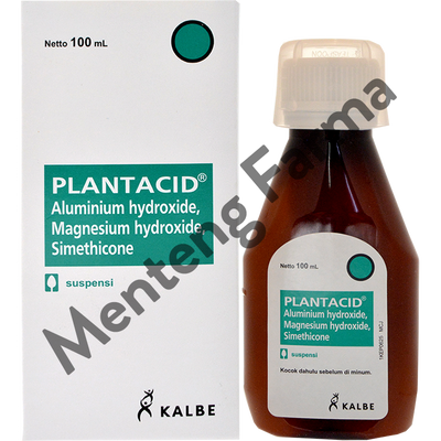 Plantacid Sirup 100 ml - Obat Asam Lambung, Maag, Tukak Usus - Menteng Farma