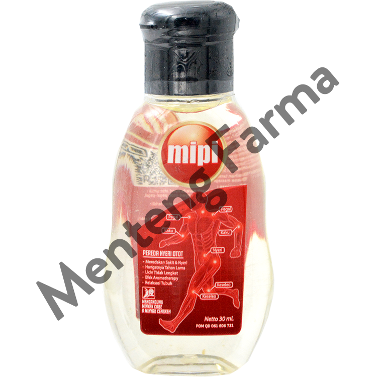 MIPI (Minyak Pijit) 30 mL - Minyak Gosok Pereda Nyeri Otot - Menteng Farma