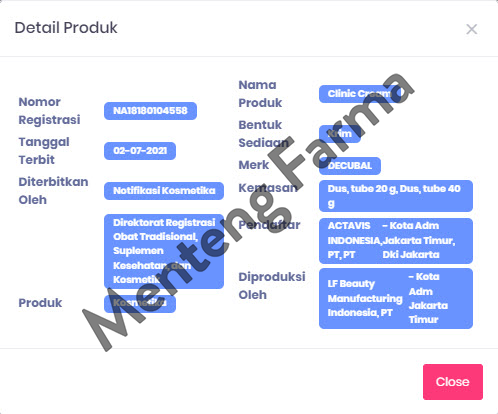 Decubal Cream 40 g - Pelembab Kulit Kering dan Sensitif - Menteng Farma