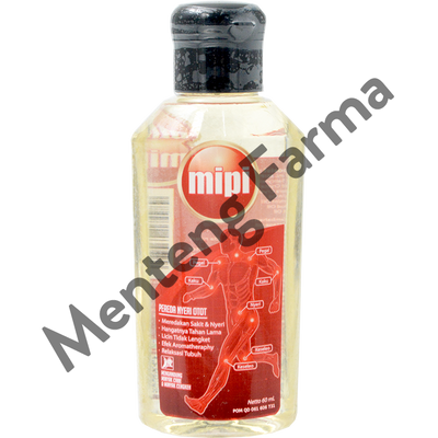 MIPI (Minyak Pijit) 60 mL - Minyak Gosok Pereda Nyeri Otot - Menteng Farma