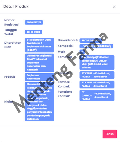 Prove Vitamin D3-1000 IU Strip 10 Tablet - Memenuhi Kebutuhan Vitamin D - Menteng Farma