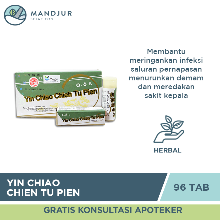 Yin Chiao Chieh Tu Pien - Menteng Farma