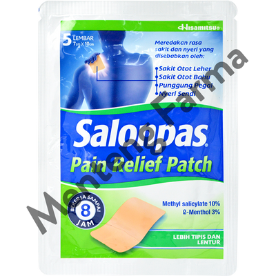 Salonpas Pain Relief Patch - Koyo Nyeri Otot dan Sendi - Menteng Farma