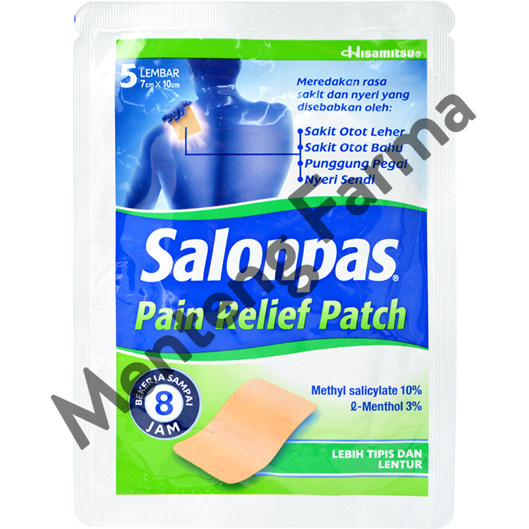 Salonpas Pain Relief Patch - Koyo Nyeri Otot dan Sendi - Menteng Farma