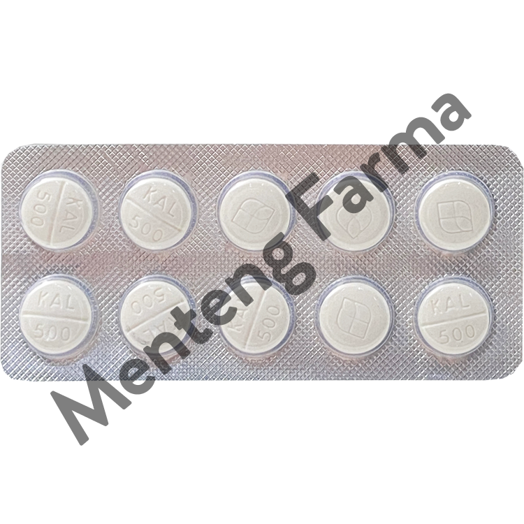 Calcium Lactate 500 mg 10 Tablet - Memenuhi Kebutuhan Kalsium - Menteng Farma