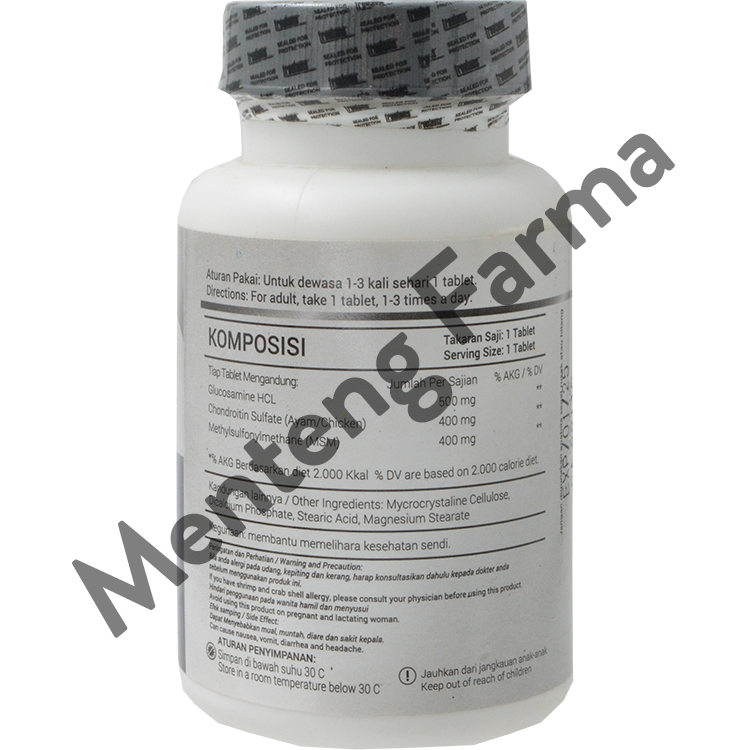 Treelains Glucosamine Chondroitin MSM 30 Tablet - Suplemen Kesehatan Sendi - Menteng Farma