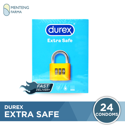 Kondom Durex Extra Safe - Isi 24 - Menteng Farma