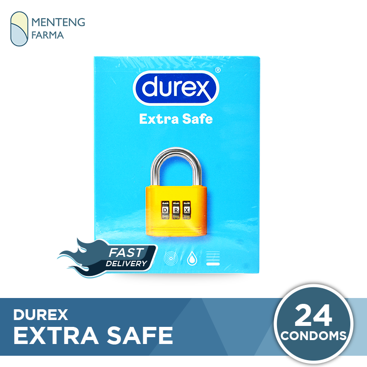 Kondom Durex Extra Safe - Isi 24 - Menteng Farma