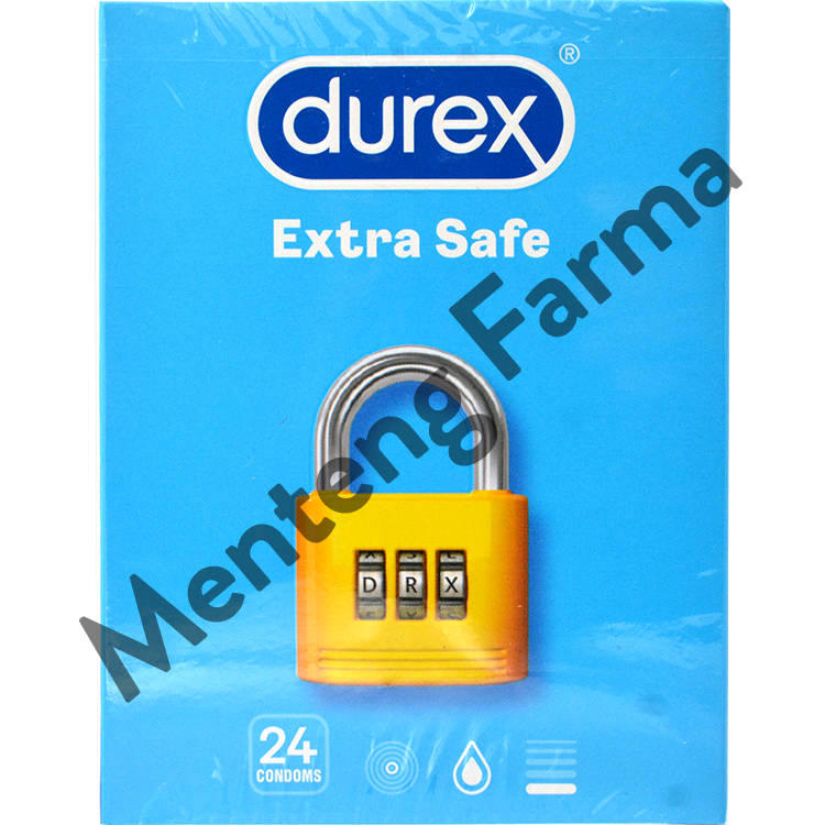 Kondom Durex Extra Safe - Isi 24 - Menteng Farma