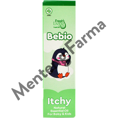 Fresh Living Bebio Itchy 9 mL - Minyak Aromaterapi Gatal Kulit - Menteng Farma