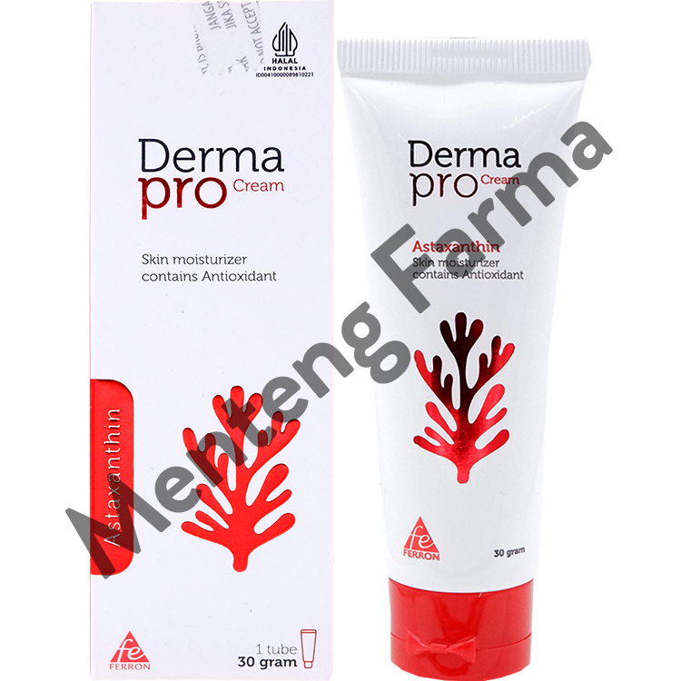 Derma Pro Cream 30 Gr - Pelembab Kulit dengan Antioksidant - Menteng Farma