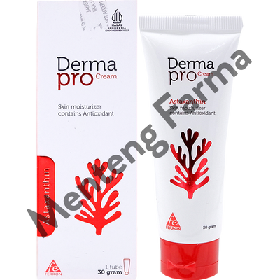 Derma Pro Cream 30 Gr - Pelembab Kulit dengan Antioksidant - Menteng Farma