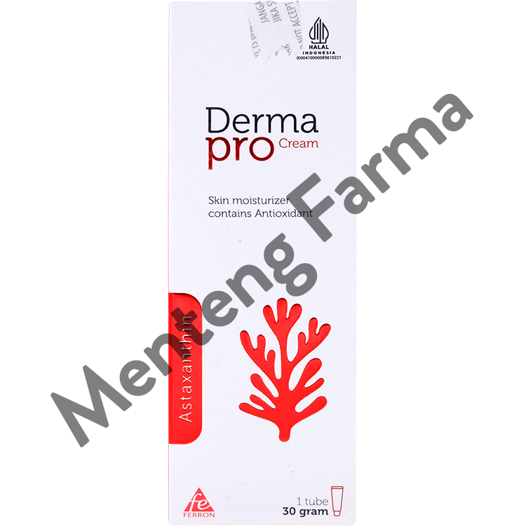 Derma Pro Cream 30 Gr - Pelembab Kulit dengan Antioksidant - Menteng Farma