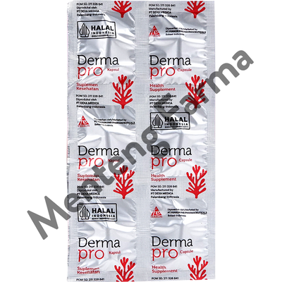 Derma Pro 6 Kapsul - Suplemen Kesehatan Kulit - Menteng Farma