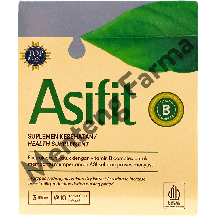 Asifit 30 Kaplet - Melancarkan Produksi ASI