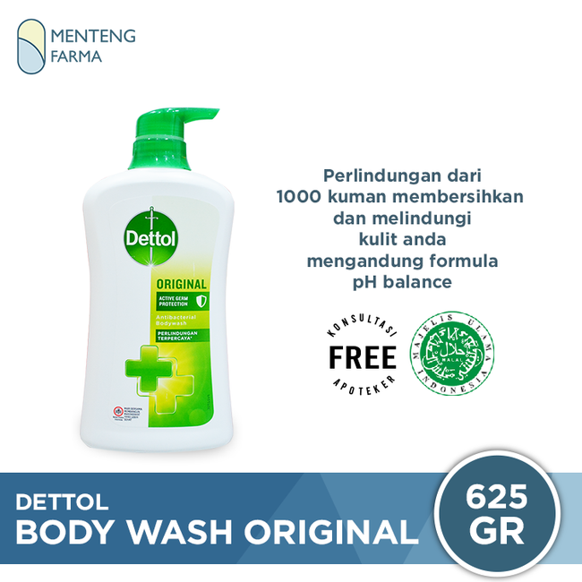 Promo Sabun Mandi Cair Dettol Original - 625 Gram - Menteng Farma