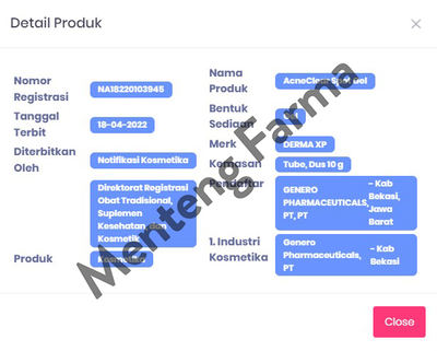 Derma XP Acne Spot Gel 10 Gr - Obat Totol Jerawat - Menteng Farma