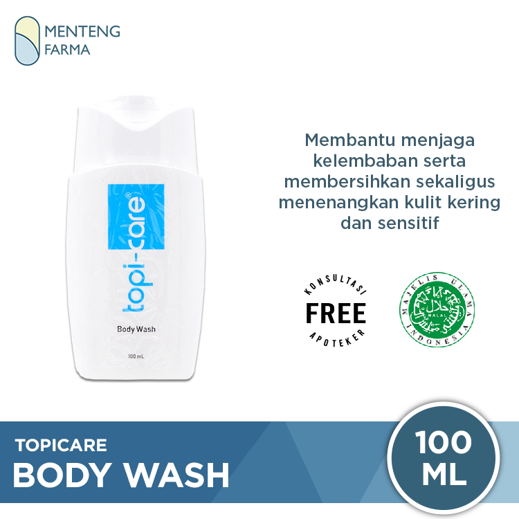 Topicare Body Wash 100 Gram - Menteng Farma