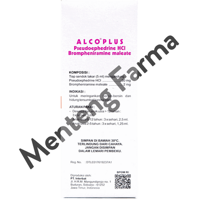 Alco Plus Sirup 100 ml