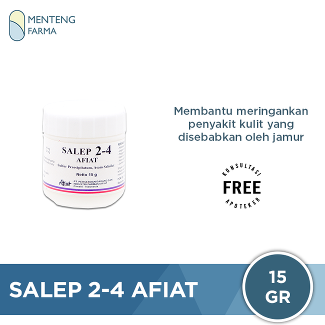 Salep 2-4 Afiat 15 Gr - Menteng Farma