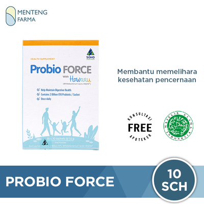 Probio Force Serbuk 1.5 Gr 10 Sachet - Menteng Farma