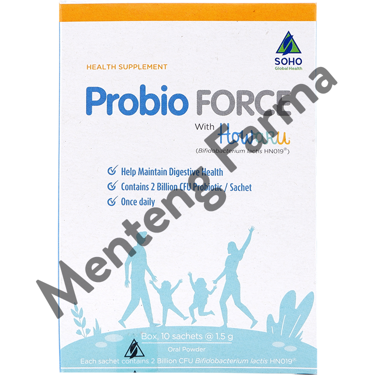 Probio Force Serbuk 1.5 Gr 10 Sachet - Menteng Farma