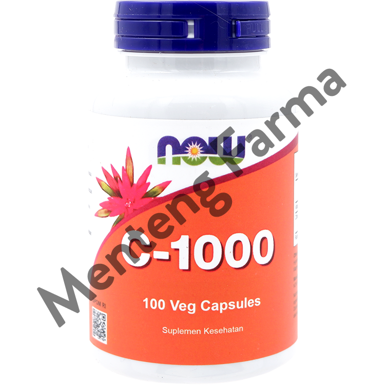 NOW Vitamin C 1000 Mg 100 Kapsul - Menteng Farma