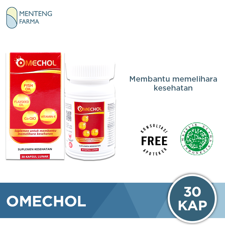 Omechol 30 Kapsul - Menteng Farma