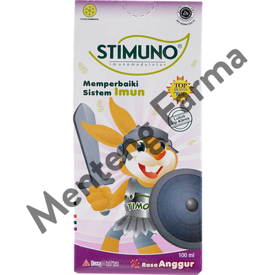 Stimuno Sirup Rasa Anggur 100 ML - Menteng Farma